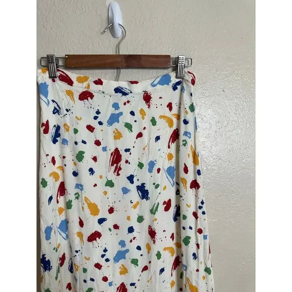 Reformation Bea Midi Skirt in Painted Lady Womans 8 - Picture 6 of 12